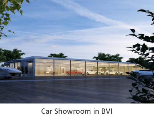 Car Showroom in the British Virgin Islands